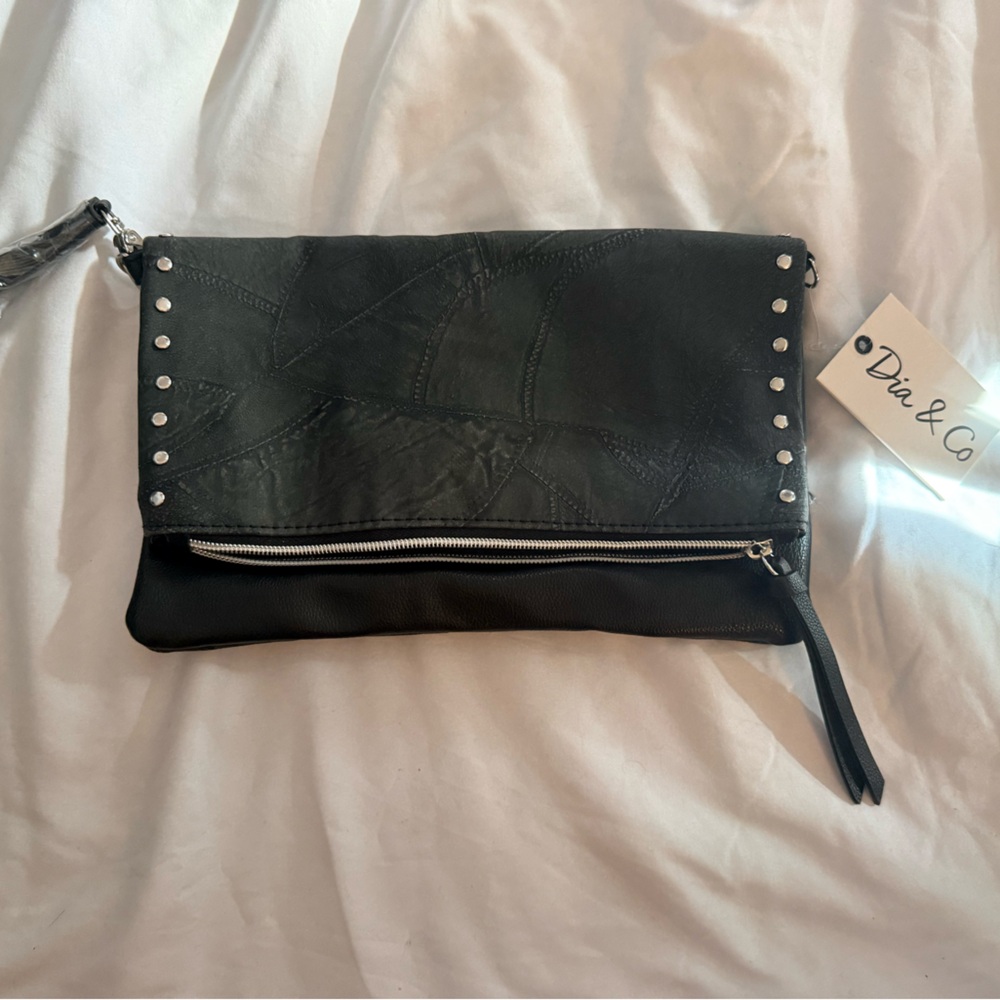 Gray Mid Sized Purse